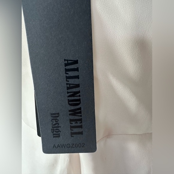 ALLANDWELL Women's Round Neck Long Dress Elegant Mermaid Evening Cocktail Dress - Picture 13 of 15